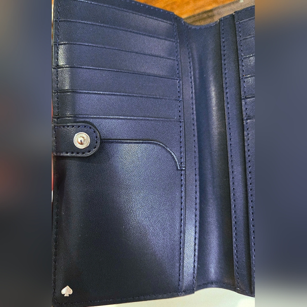 EUC / Kate Spade / Lemon Zest Cameron Slim Bifold Wallet - Picture 6 of 6